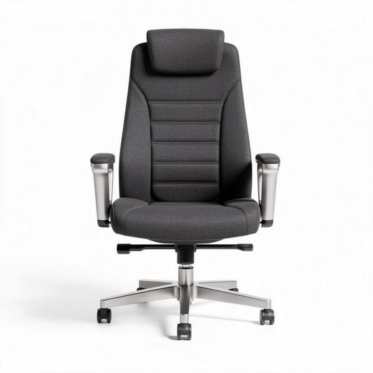 Mesh office chair with adjustable height and lumbar support 60 x 60 x 120cm